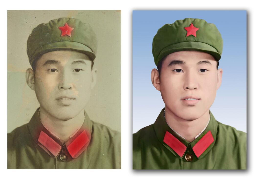 钟山破损照片修复-18